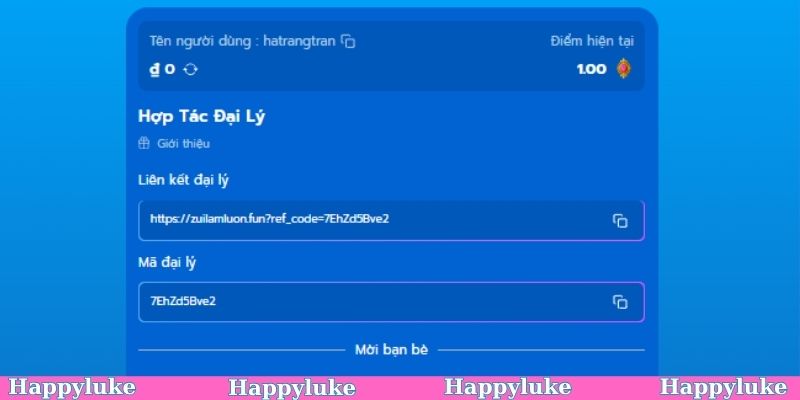 Cập nhật đường link và mã đại lý độc quyền