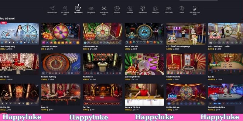 Đại lý Happyluke quảng bá sản phẩm trên trang web