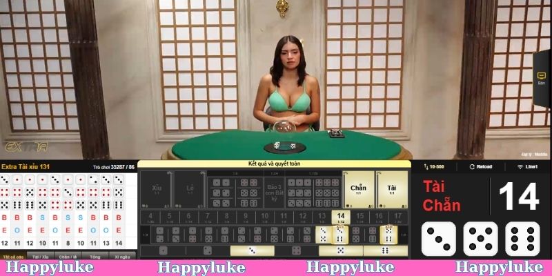 Khám phá game Tài Xỉu Happyluke mới nhất