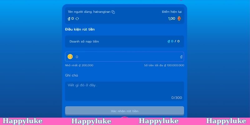 Không tuân thủ hạn mức dẫn đến trường hợp nạp rút thất bại